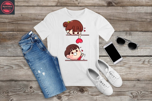 304. LOVE/VALENTINE, Custom Made Shirt, Personalized T-Shirt, Custom